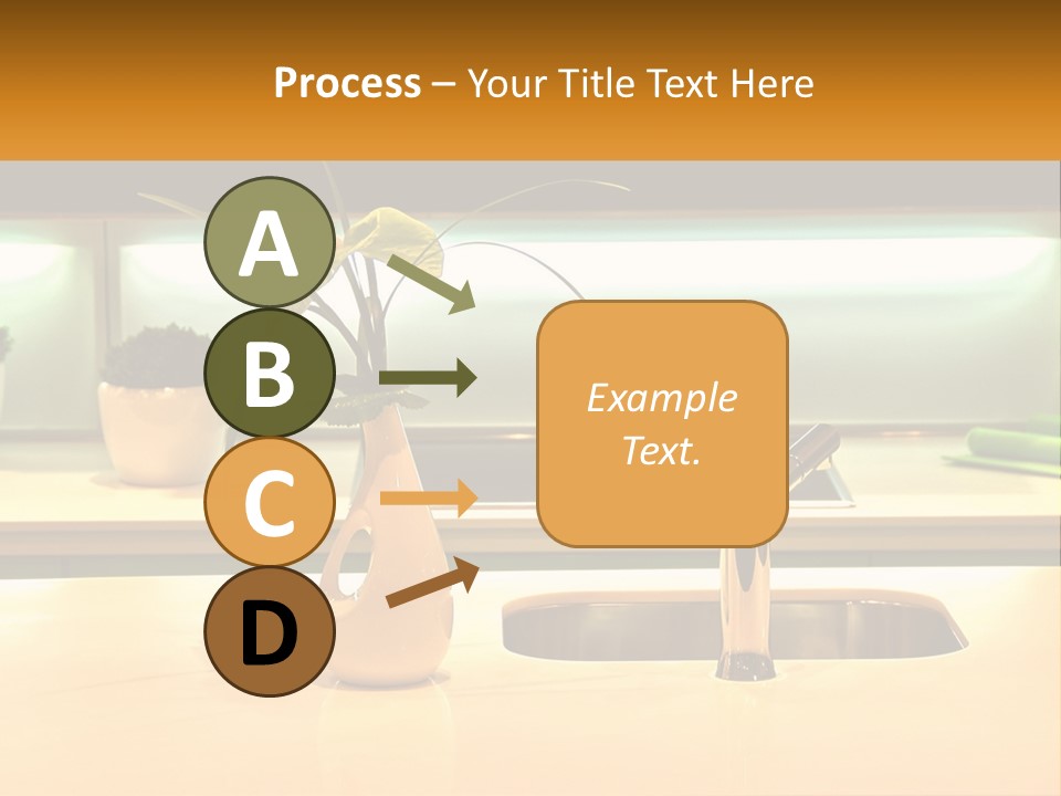 Standing Senior White PowerPoint Template
