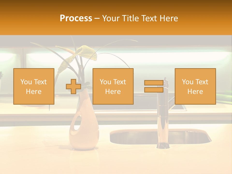 Standing Senior White PowerPoint Template