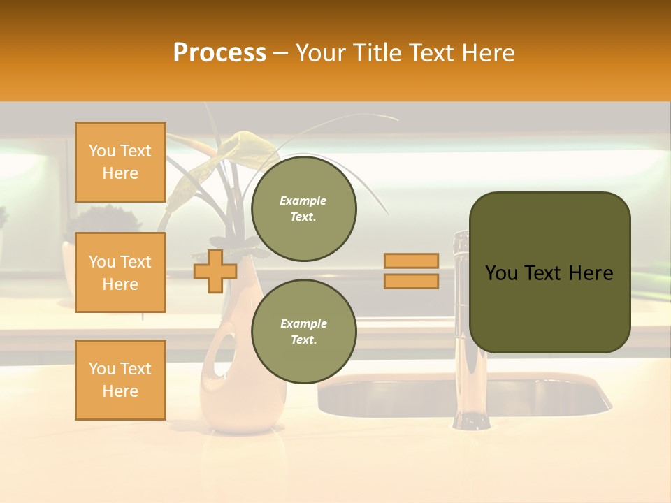 Standing Senior White PowerPoint Template