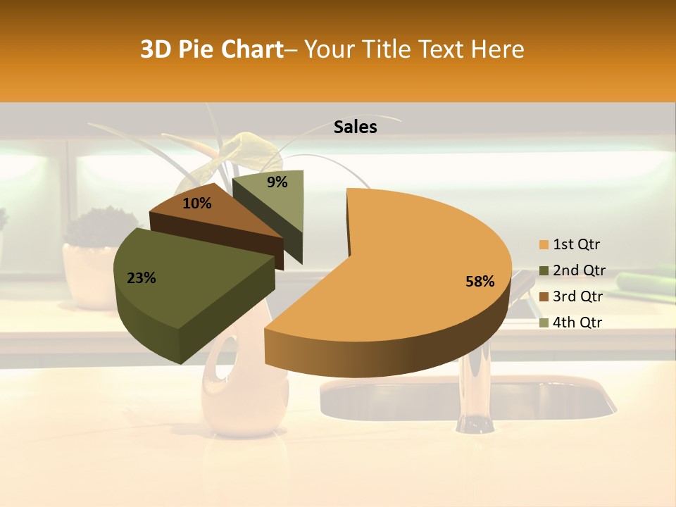 Standing Senior White PowerPoint Template
