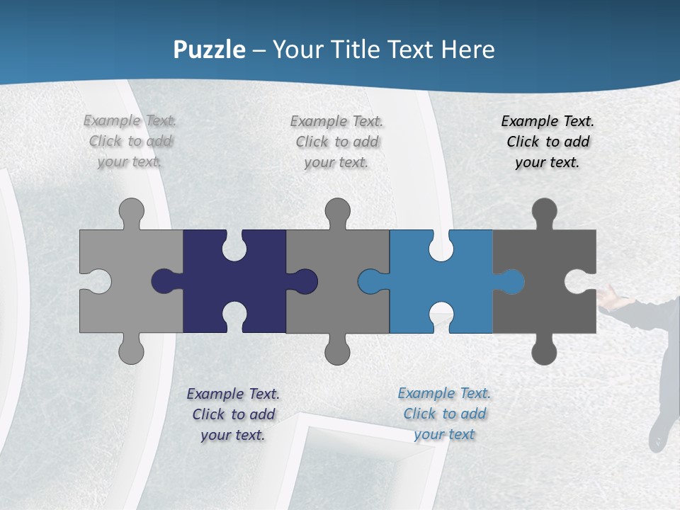 Single Life Caucasian PowerPoint Template