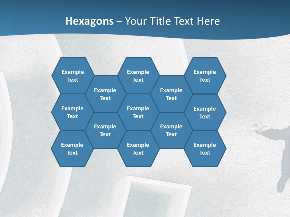 Single Life Caucasian PowerPoint Template