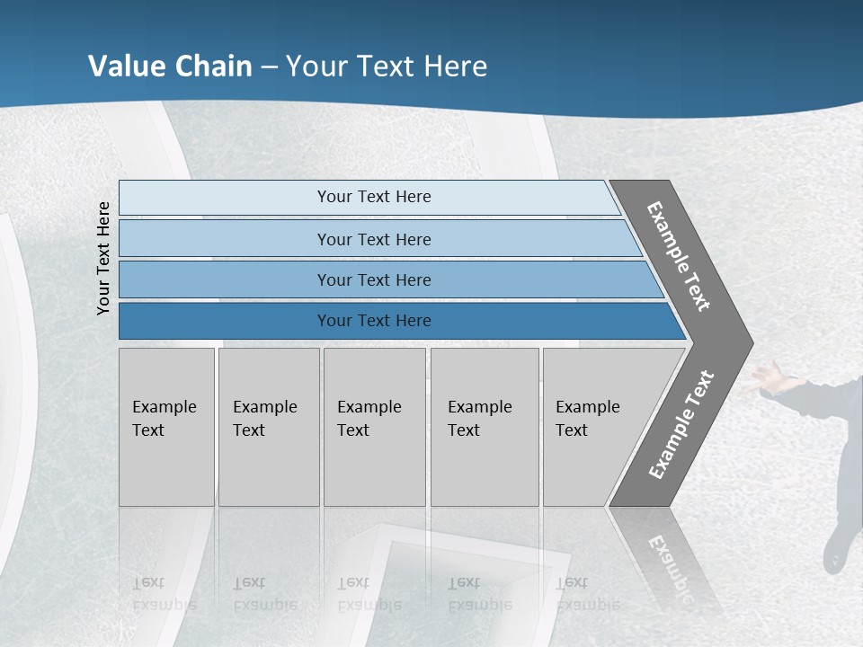 Single Life Caucasian PowerPoint Template