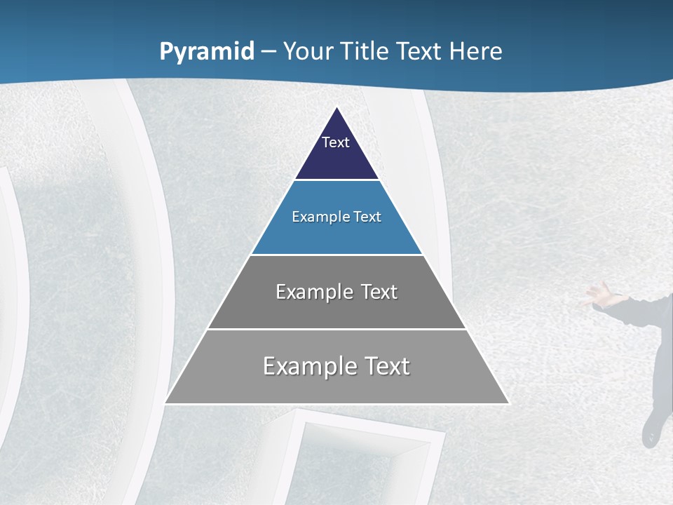 Single Life Caucasian PowerPoint Template