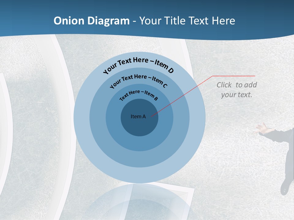 Single Life Caucasian PowerPoint Template