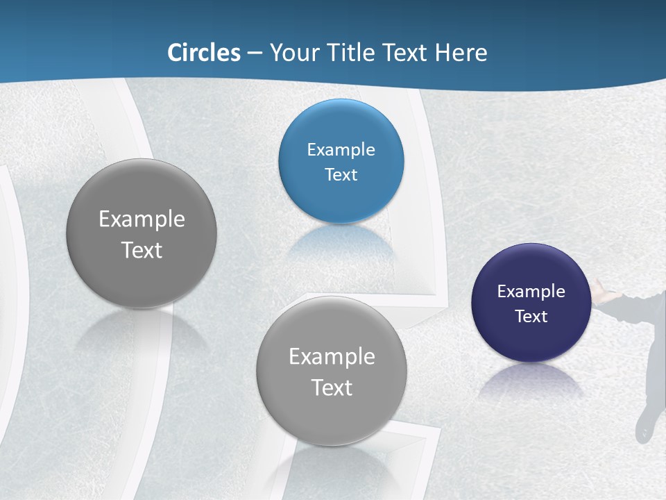 Single Life Caucasian PowerPoint Template