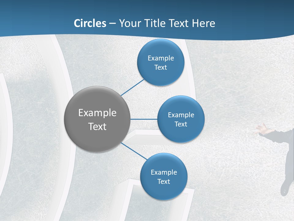 Single Life Caucasian PowerPoint Template