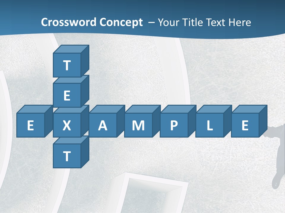 Single Life Caucasian PowerPoint Template