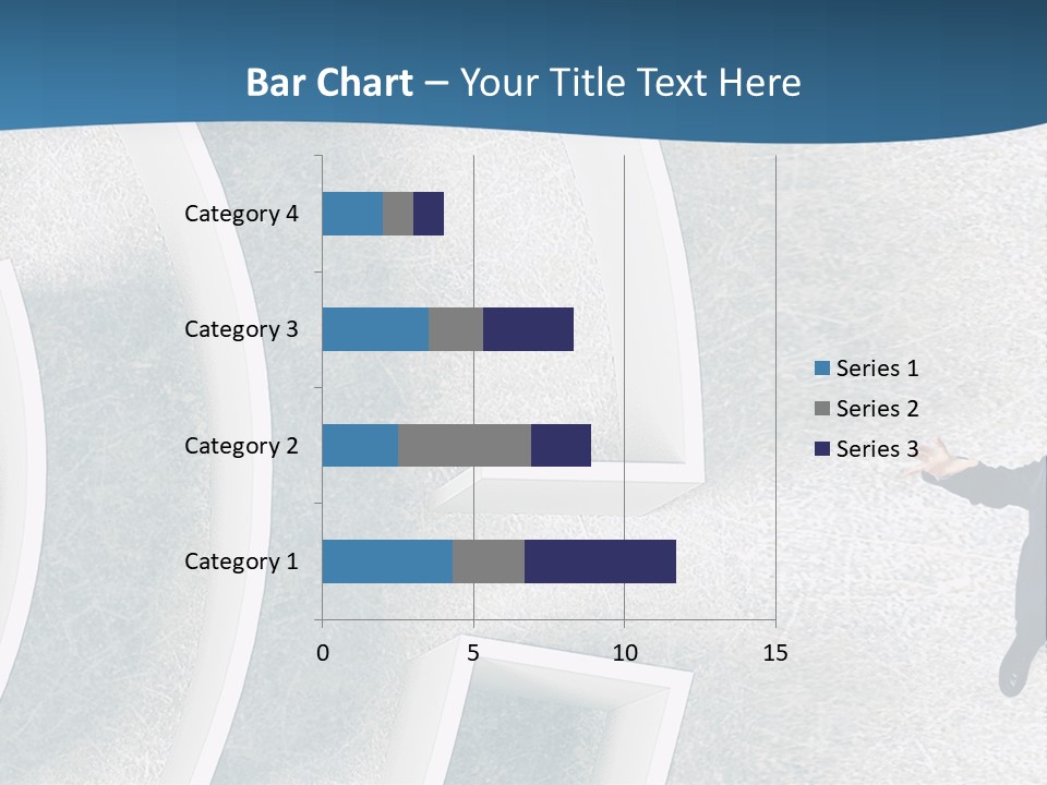 Single Life Caucasian PowerPoint Template