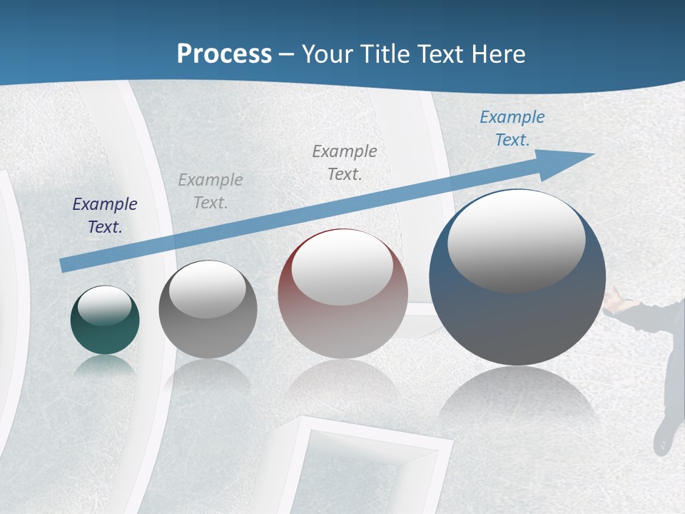 Single Life Caucasian PowerPoint Template