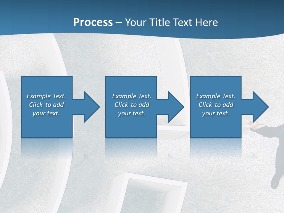Single Life Caucasian PowerPoint Template