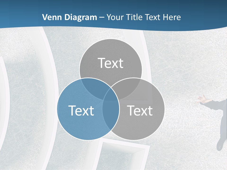 Single Life Caucasian PowerPoint Template
