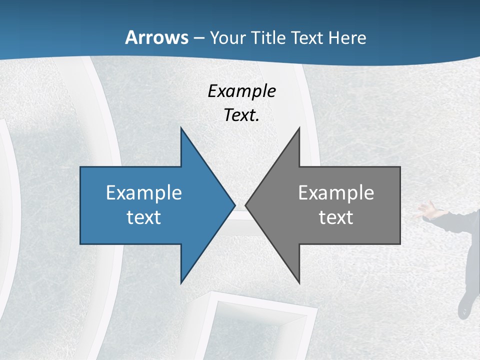 Single Life Caucasian PowerPoint Template