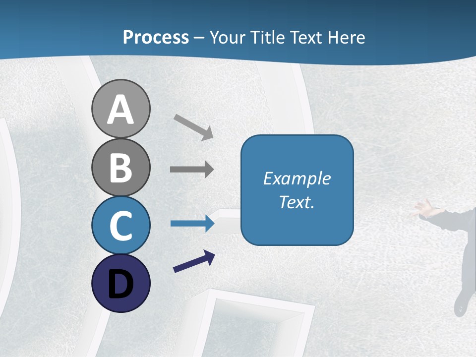 Single Life Caucasian PowerPoint Template