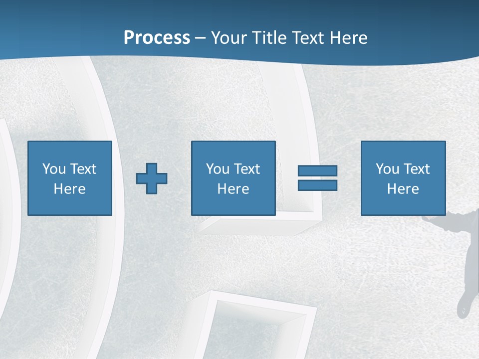 Single Life Caucasian PowerPoint Template