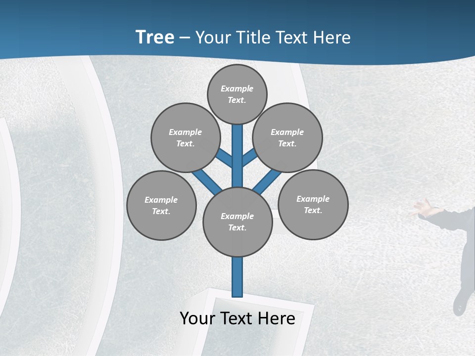 Single Life Caucasian PowerPoint Template