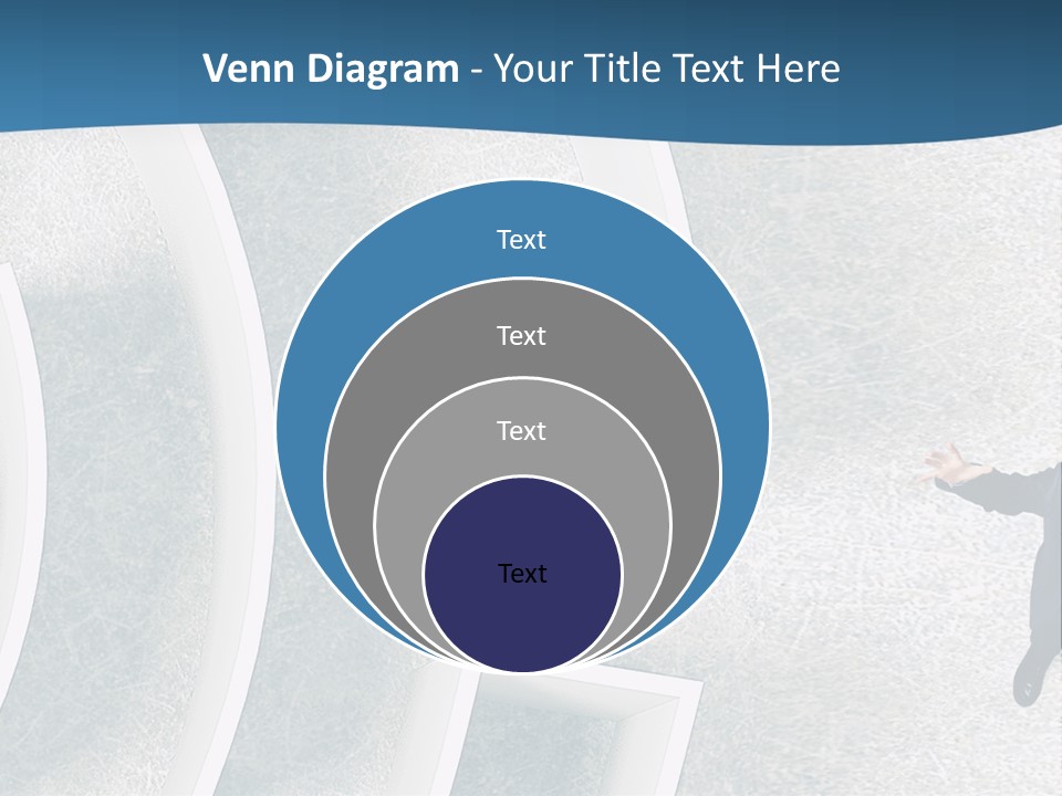 Single Life Caucasian PowerPoint Template