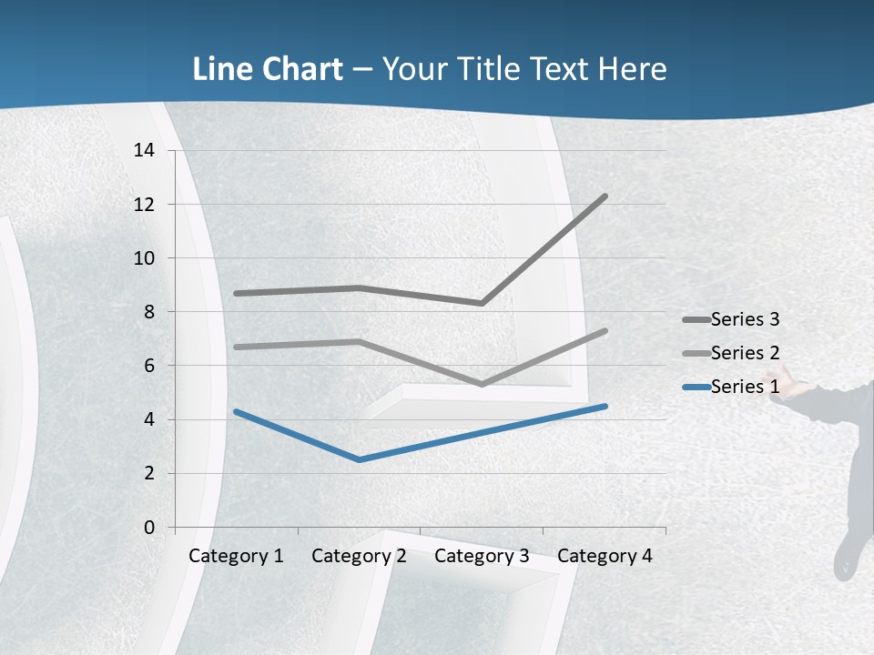 Single Life Caucasian PowerPoint Template