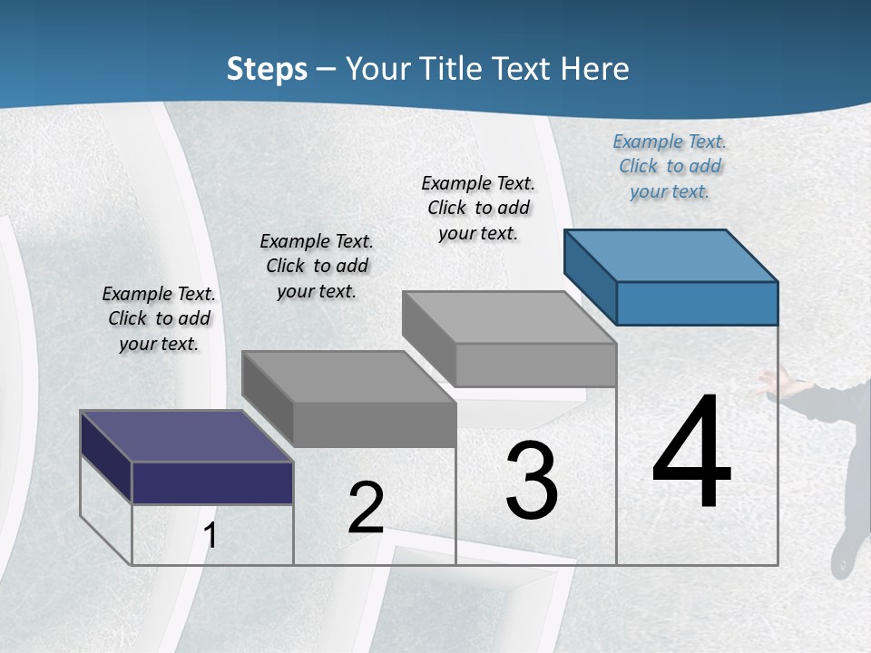 Single Life Caucasian PowerPoint Template