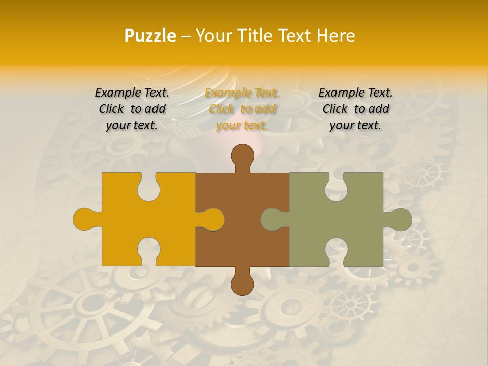 Senior Elderly Standing PowerPoint Template