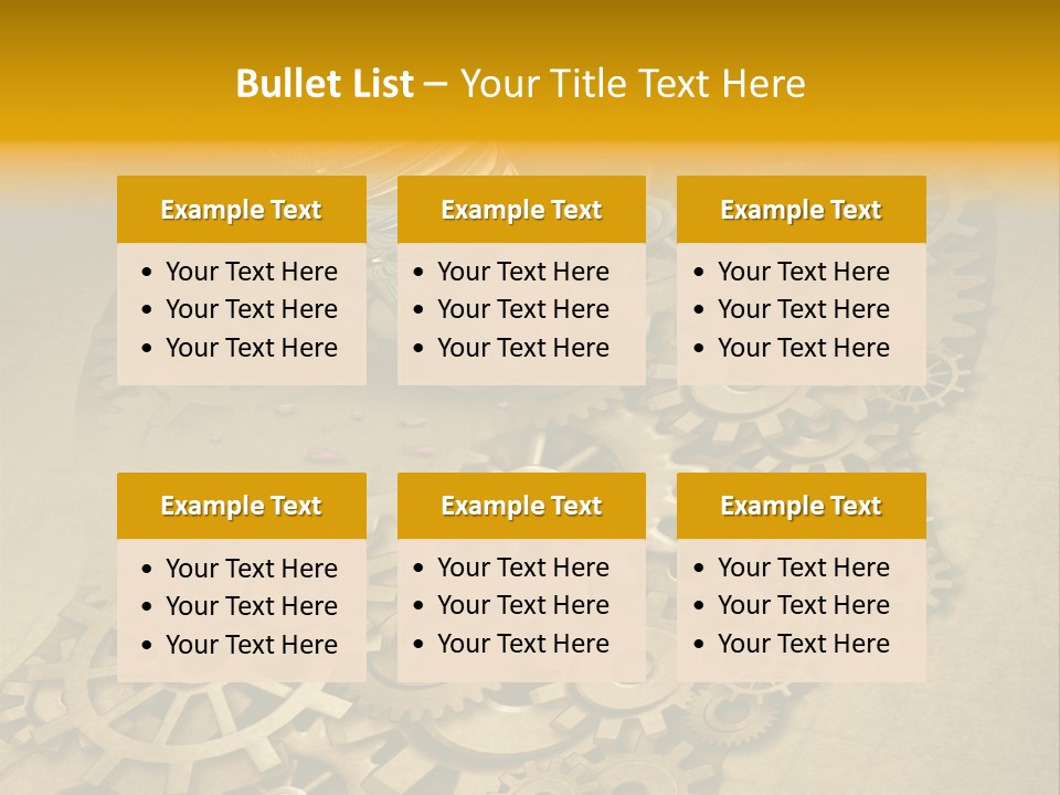 Senior Elderly Standing PowerPoint Template