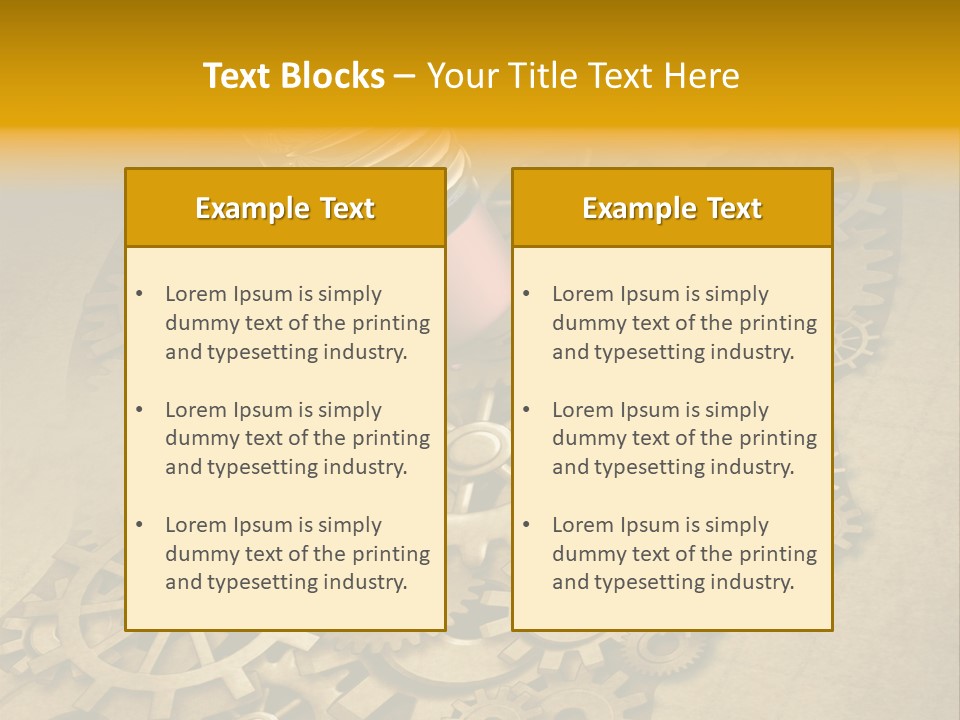 Senior Elderly Standing PowerPoint Template