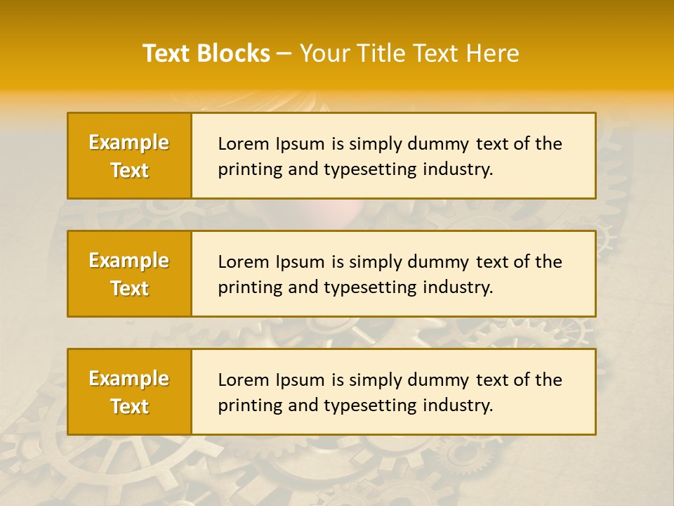 Senior Elderly Standing PowerPoint Template