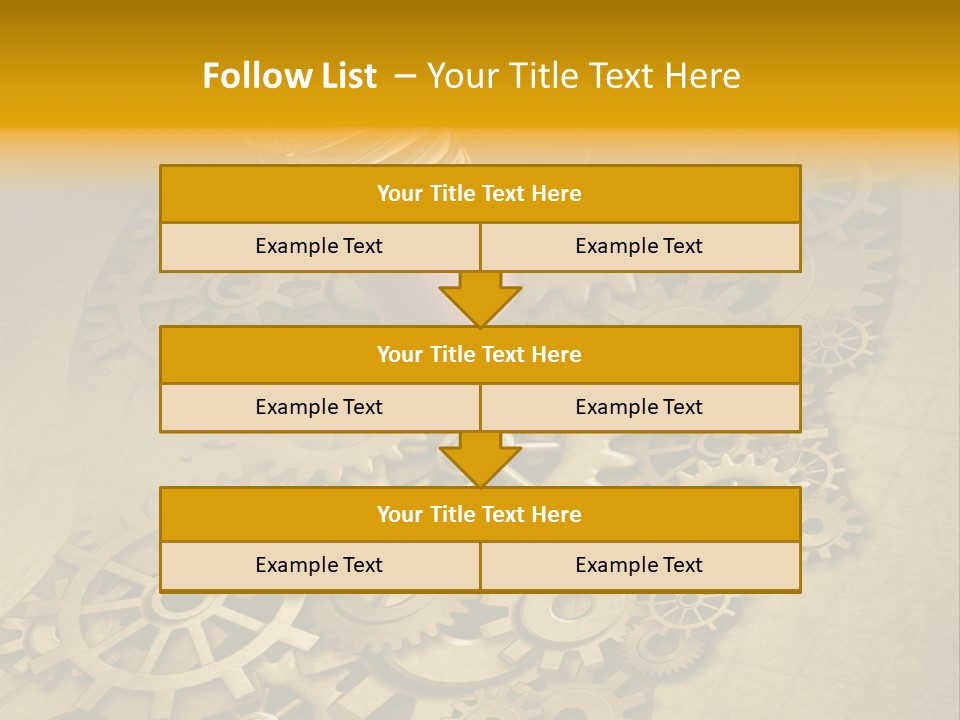 Senior Elderly Standing PowerPoint Template