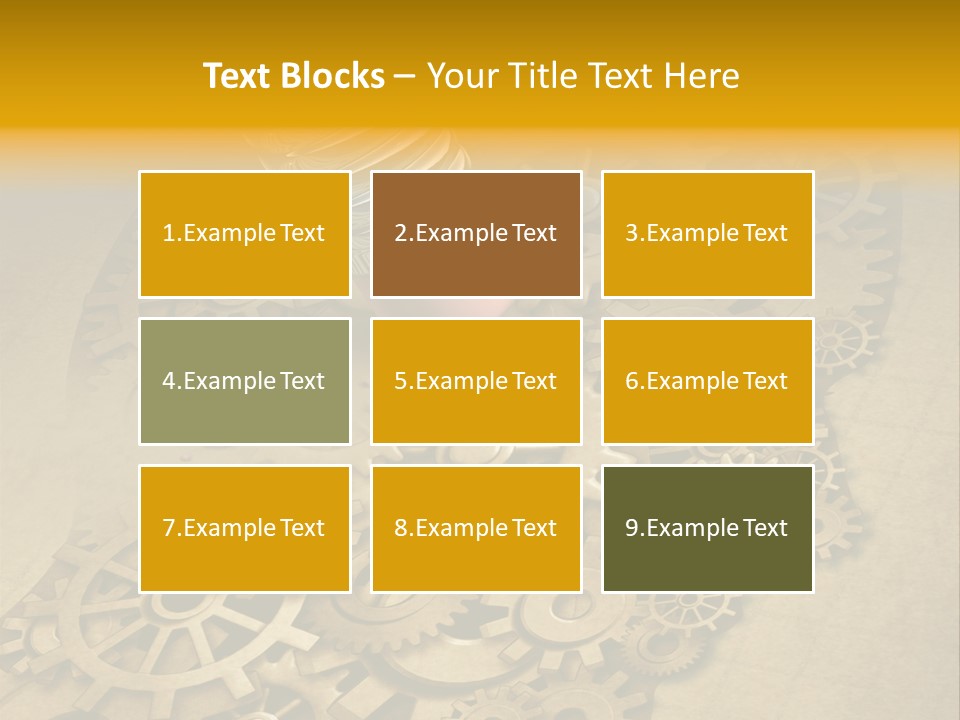 Senior Elderly Standing PowerPoint Template