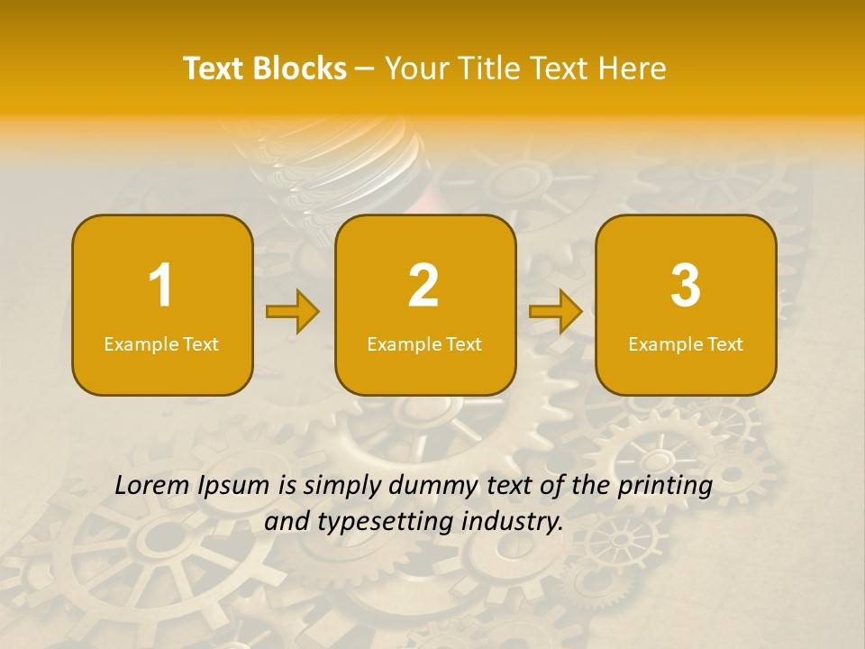 Senior Elderly Standing PowerPoint Template