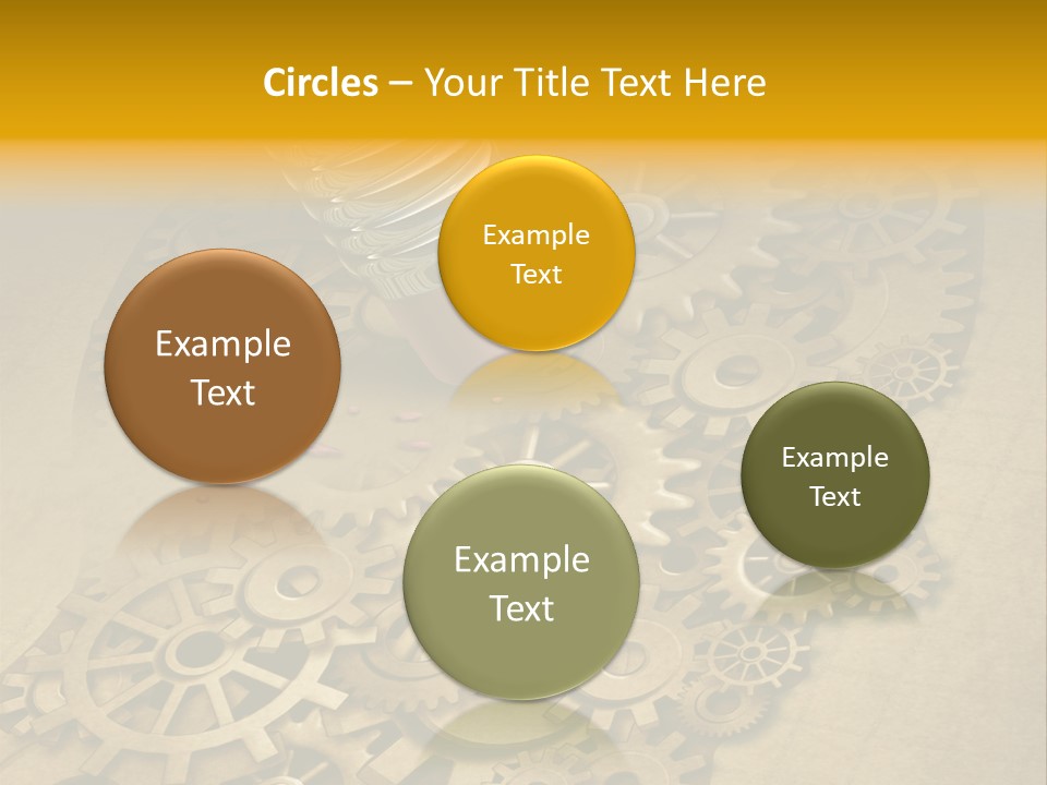 Senior Elderly Standing PowerPoint Template