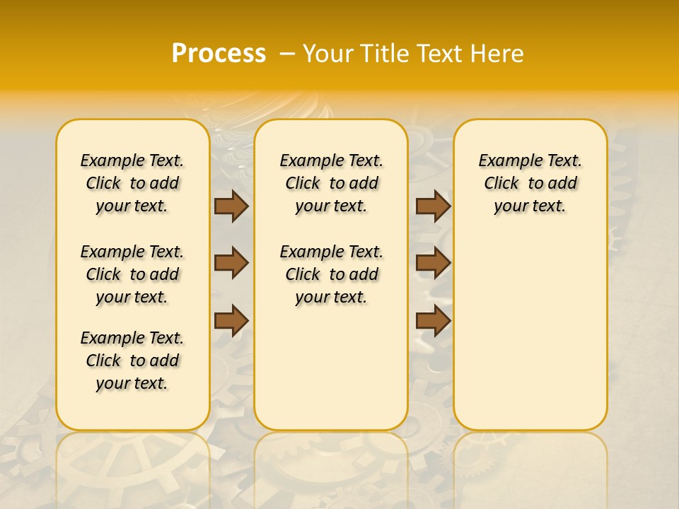 Senior Elderly Standing PowerPoint Template