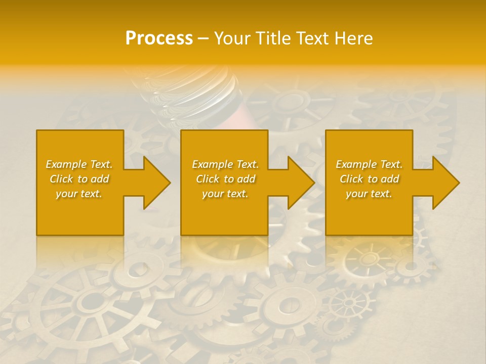 Senior Elderly Standing PowerPoint Template