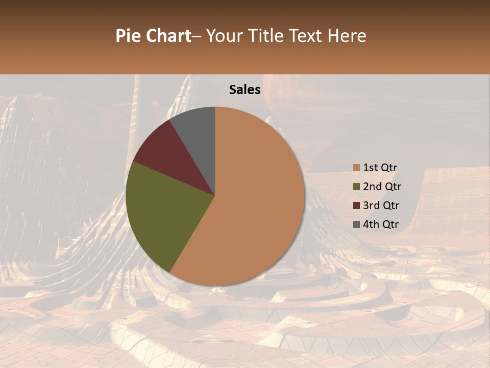 Sand Sad Coastal PowerPoint Template