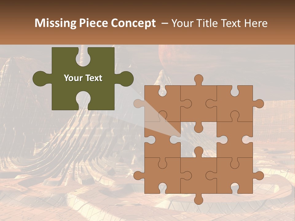 Sand Sad Coastal PowerPoint Template