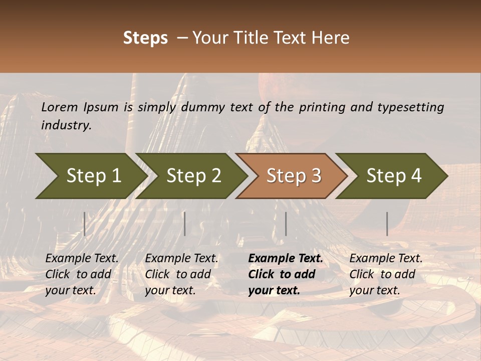 Sand Sad Coastal PowerPoint Template