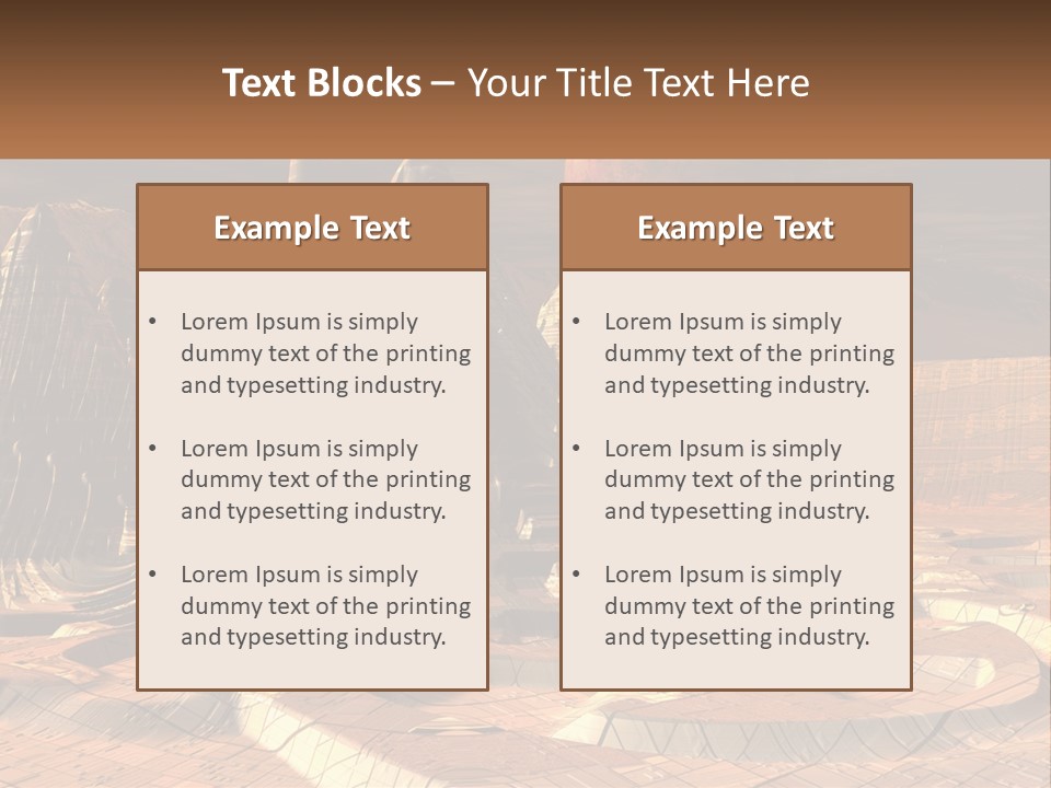 Sand Sad Coastal PowerPoint Template