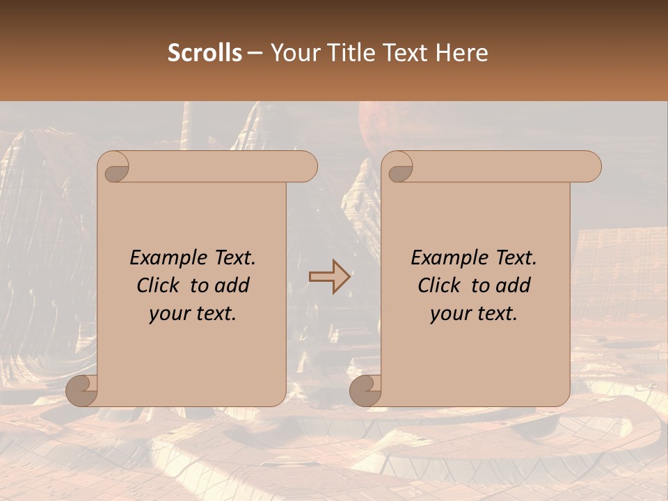 Sand Sad Coastal PowerPoint Template