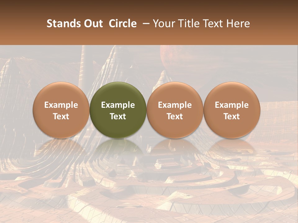 Sand Sad Coastal PowerPoint Template