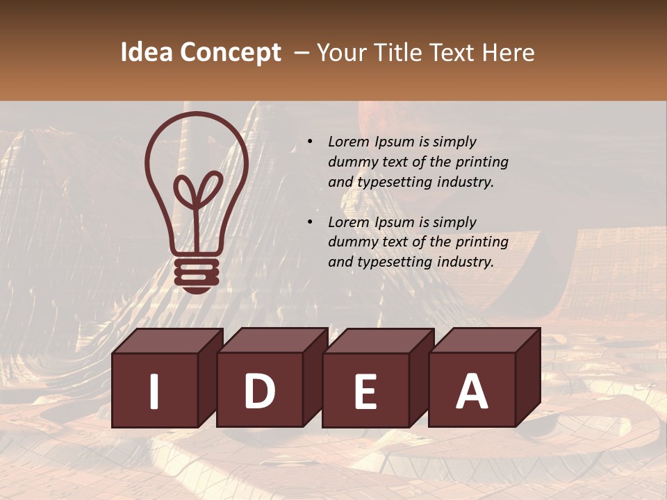 Sand Sad Coastal PowerPoint Template