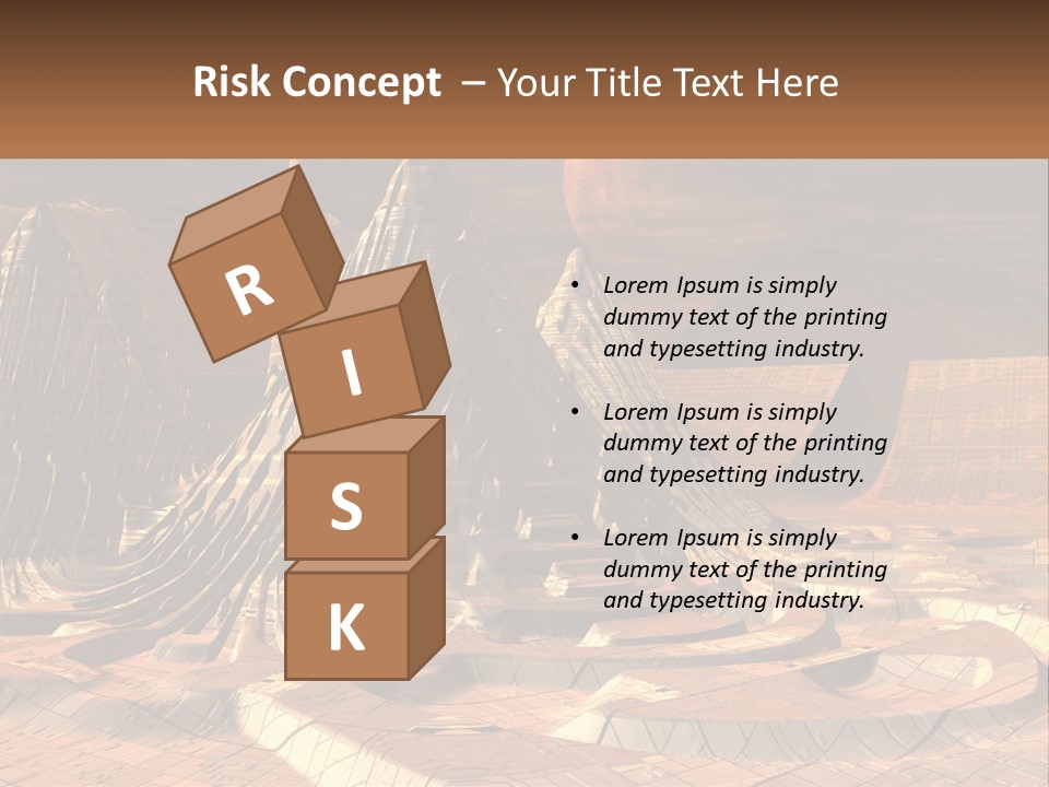 Sand Sad Coastal PowerPoint Template