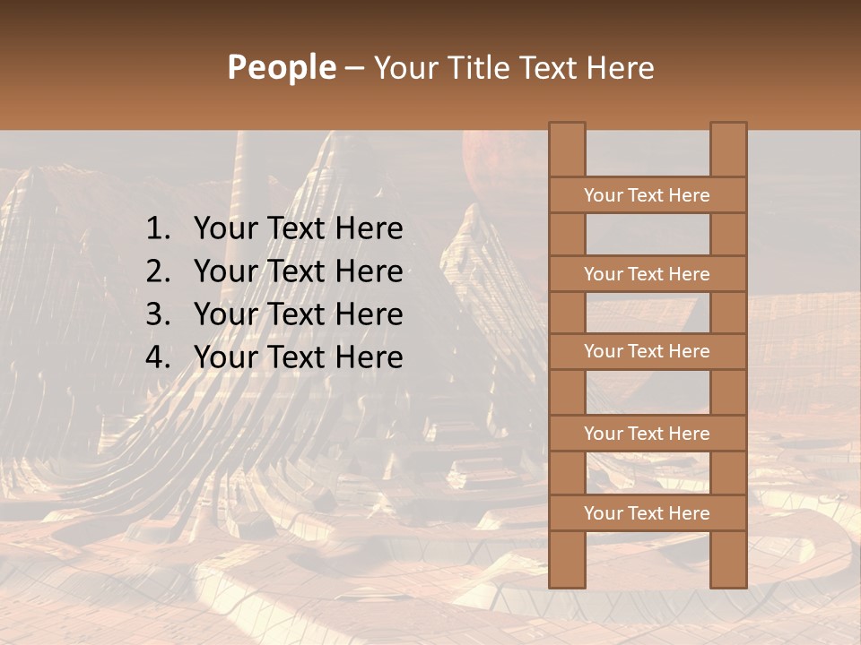 Sand Sad Coastal PowerPoint Template