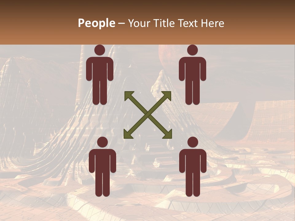 Sand Sad Coastal PowerPoint Template