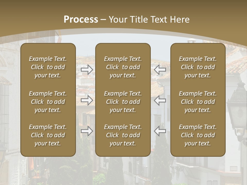 Pensioner White Sunrise PowerPoint Template