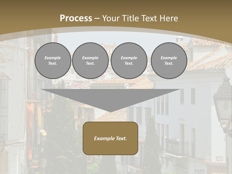 Pensioner White Sunrise PowerPoint Template