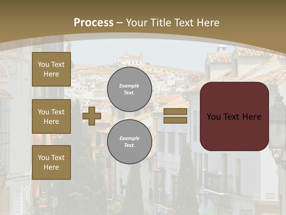 Pensioner White Sunrise PowerPoint Template