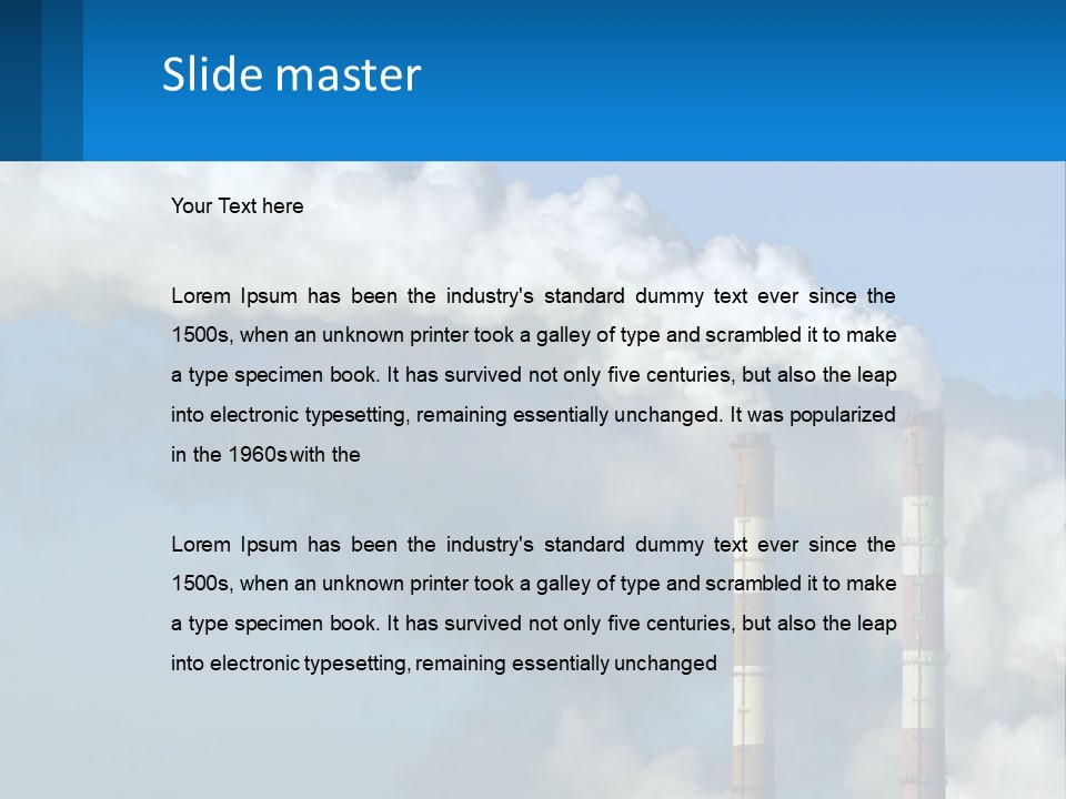 Family Life Single PowerPoint Template