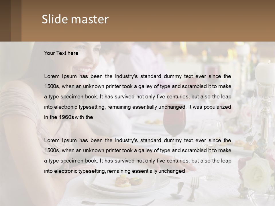 Sunset Retired Calm PowerPoint Template