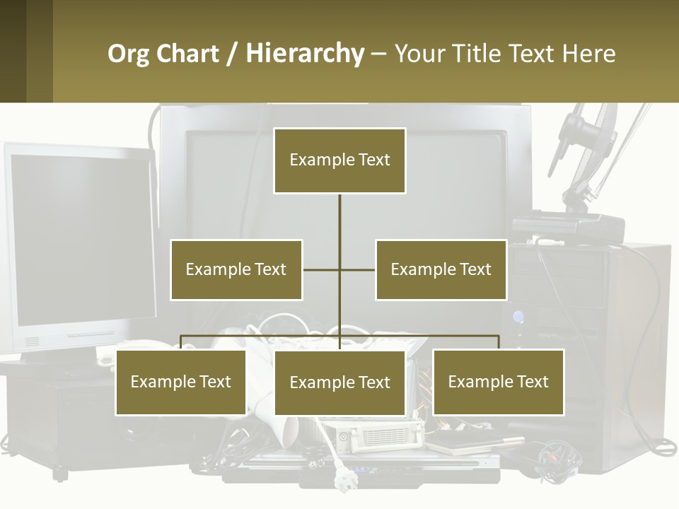 White Woman Ocean PowerPoint Template