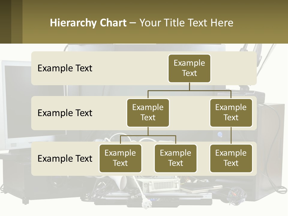 White Woman Ocean PowerPoint Template